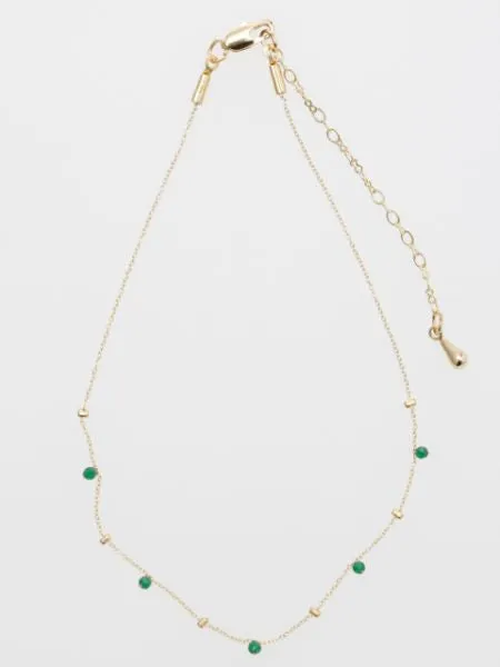Gemstone Anklet