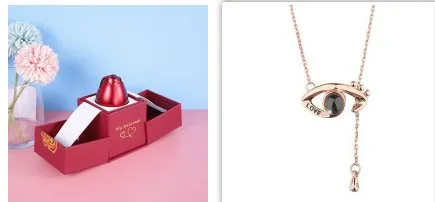 Gifts Rose- Silver Necklaces