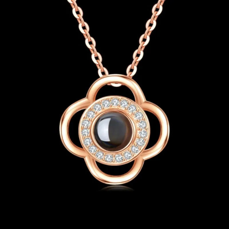 Gifts Rose- Silver Necklaces