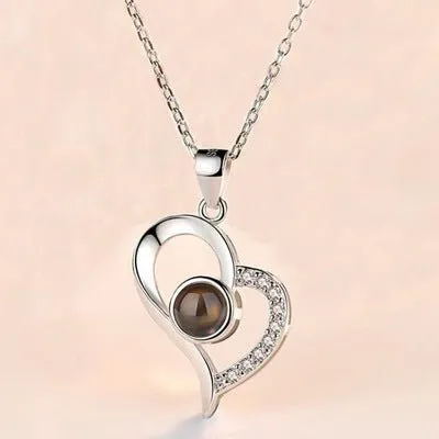 Gifts Rose- Silver Necklaces