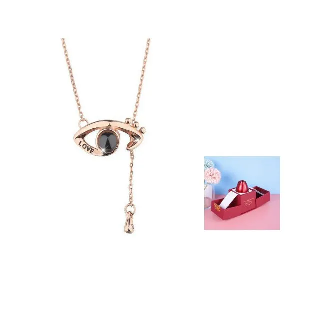 Gifts Rose- Silver Necklaces