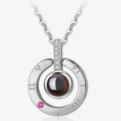 Gifts Rose- Silver Necklaces