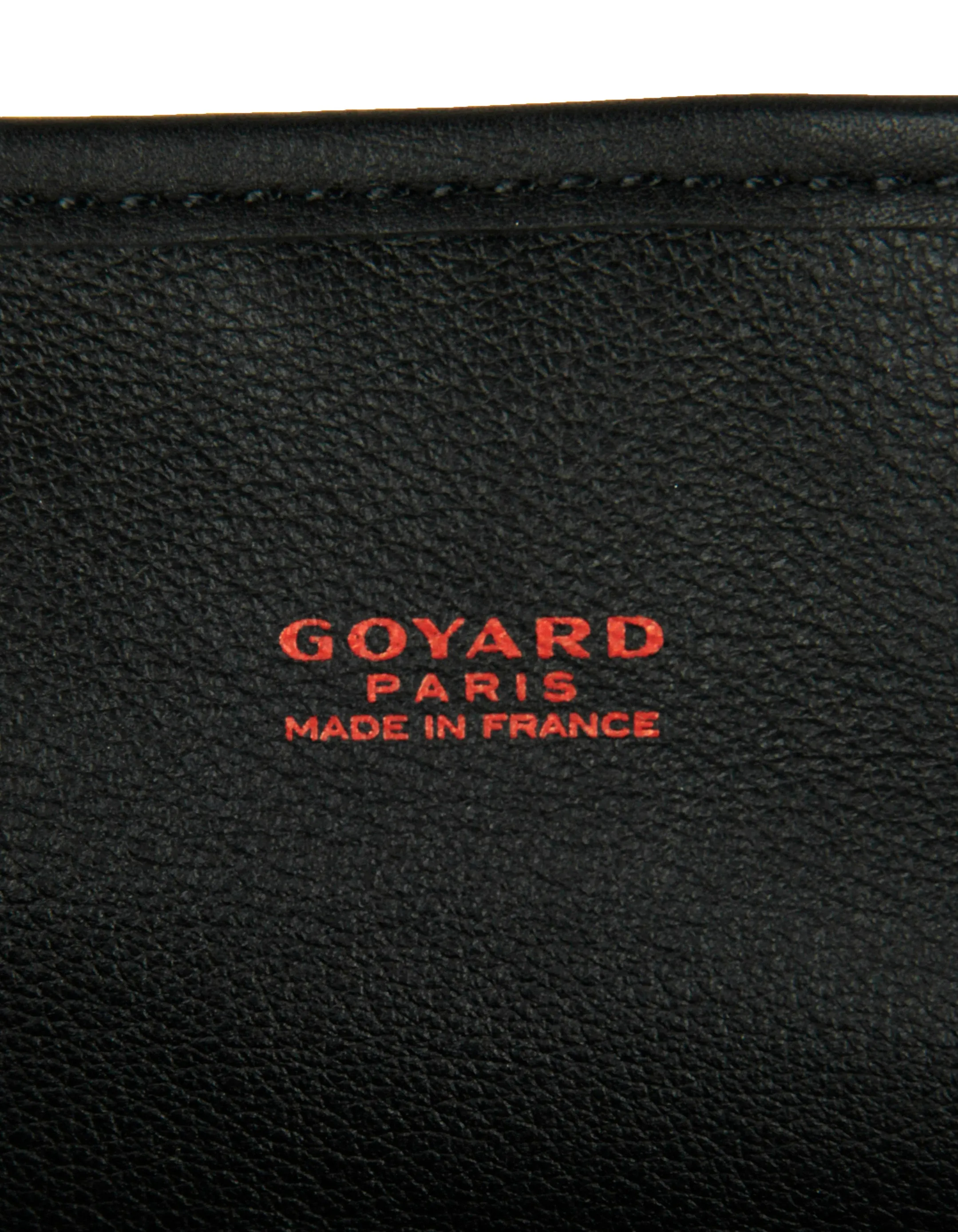 Goyard Black Canvas/ Leather Goyardine Reversible Anjou PM Tote Bag