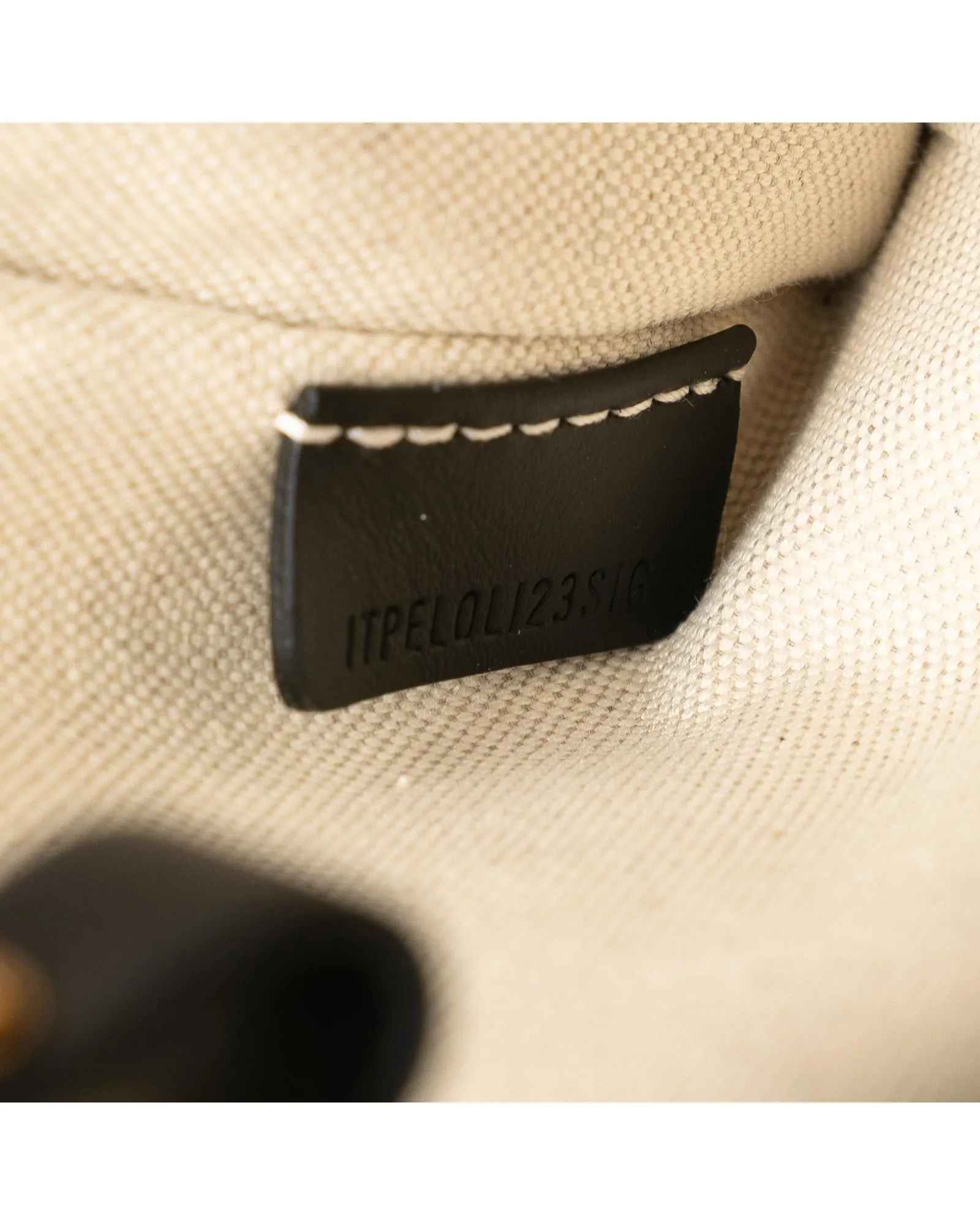 Heritage Check Leather Satchel with TB Monogram Detail