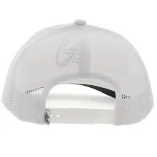 HOOEY O CLASSIC WHITE CAMO 6P TRUCKER HAT