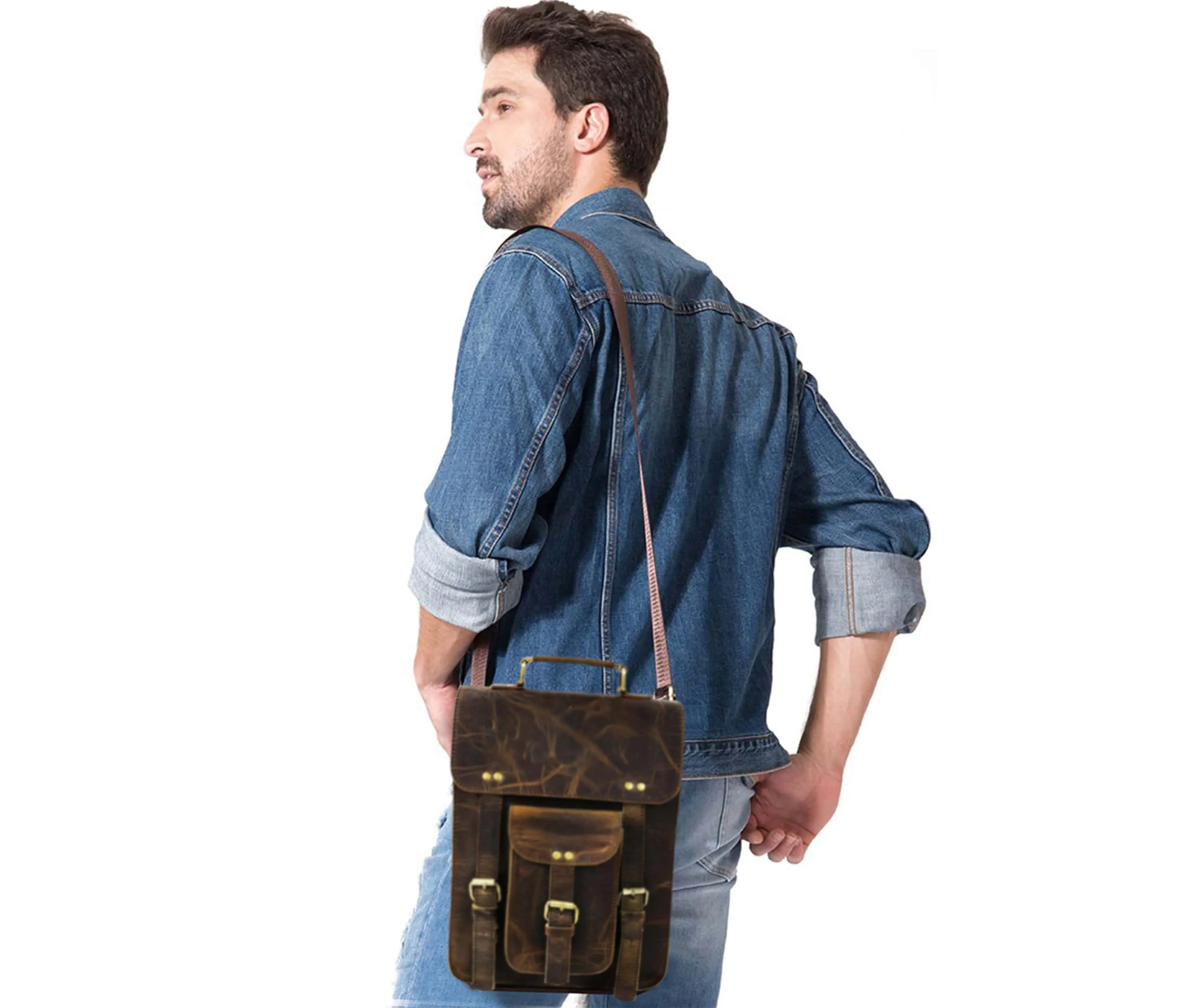 Indiana Jones Satchel - 13" Dark