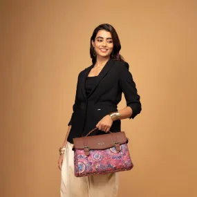 Konkona Heritage Satchel Bag - Space Chakra