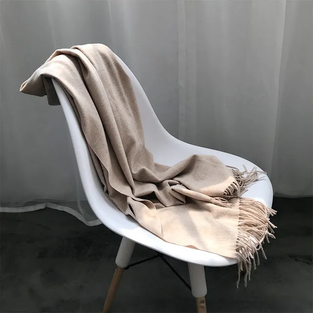 [Korean Style] Harper Unisex Solid Color Scarf 12 Colors