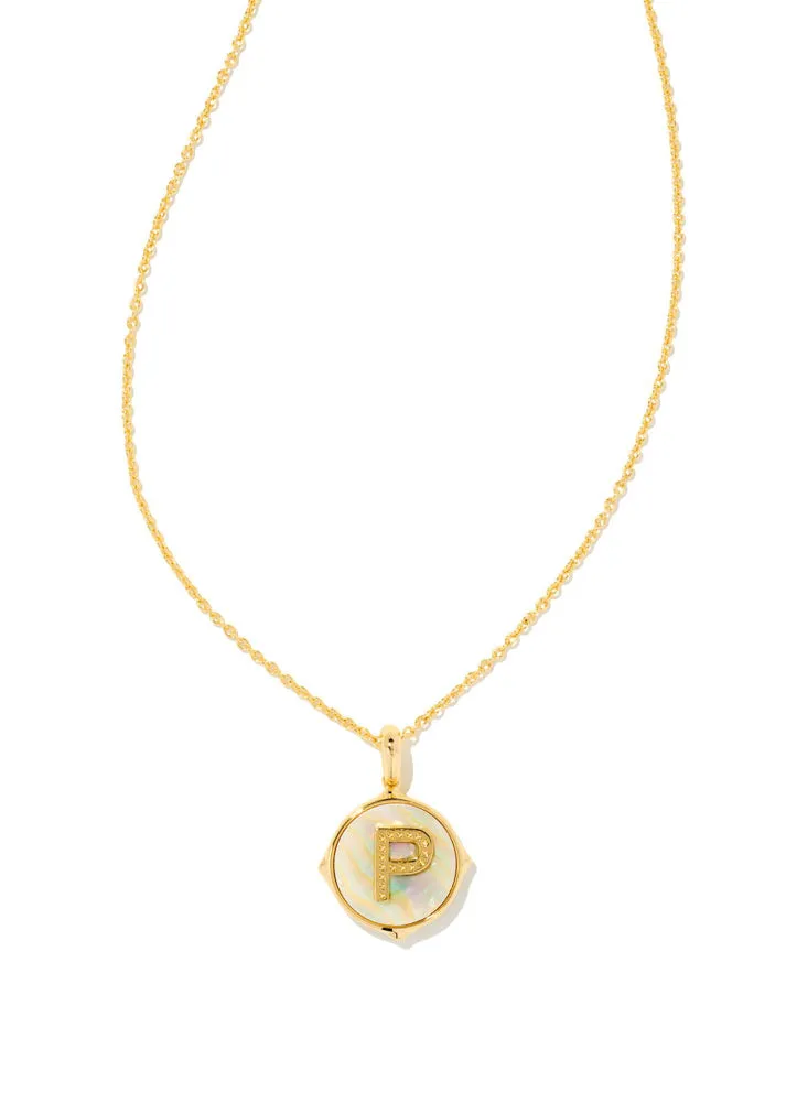Letter P Necklace by Kendra Scott