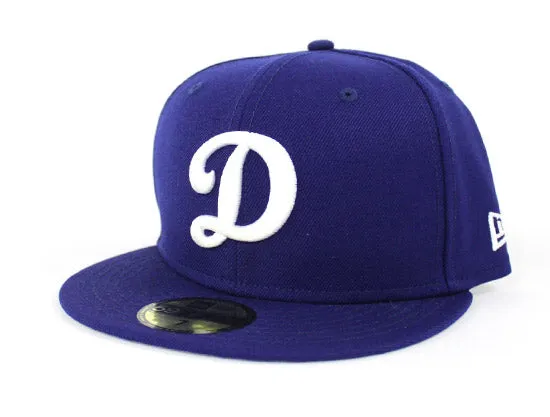 Los Angeles Dodgers 59FIFTY NEW ERA FITTED HATS (Alternate D Logo GREY UNDER BRIM)