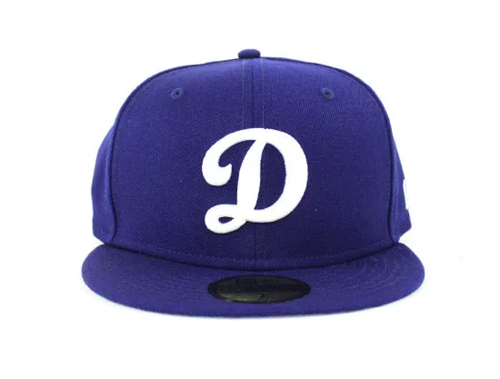 Los Angeles Dodgers 59FIFTY NEW ERA FITTED HATS (Alternate D Logo GREY UNDER BRIM)