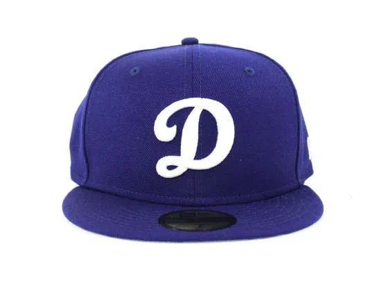 Los Angeles Dodgers 59FIFTY NEW ERA FITTED HATS (Alternate D Logo GREY UNDER BRIM)