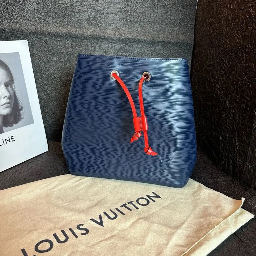 Louis Vuitton Blue Ripple Bucket Bag