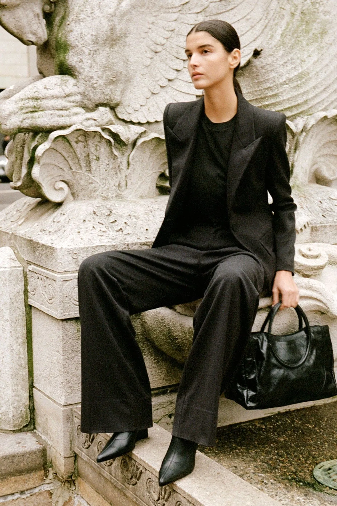 MAUDE SATCHEL | BLACK