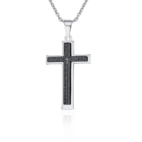 Men's Christian Necklace <br> Spanish Lord's Prayer