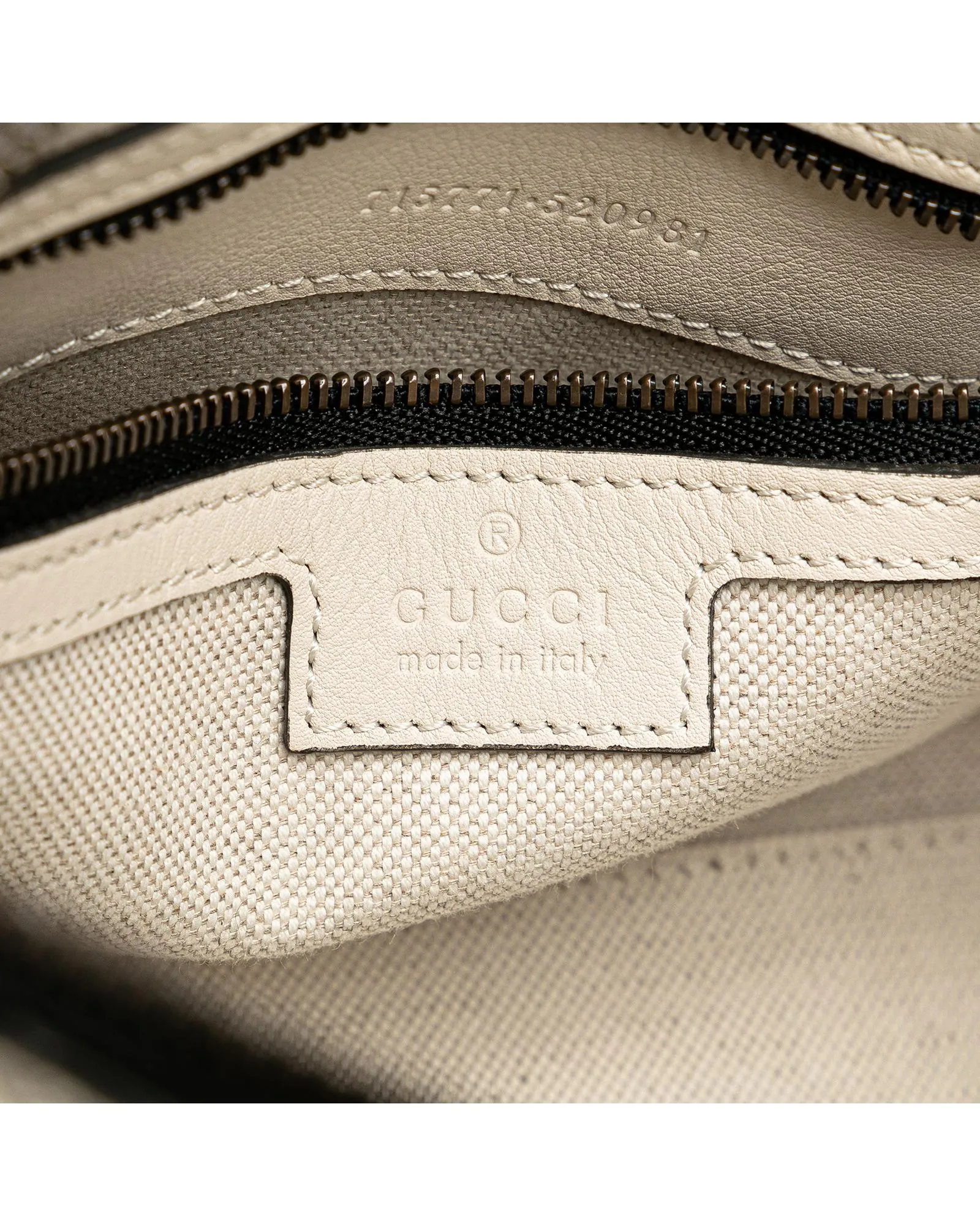Mini GG Canvas Bauletto Satchel with Leather Trim and Rolled Handles