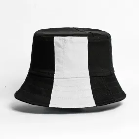 Mursaki Denim Bucket Hat - The Mursaki Stripe (Black/Onyx)