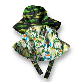 Organic Reversible Bucket Sun Hat - Wetlands
