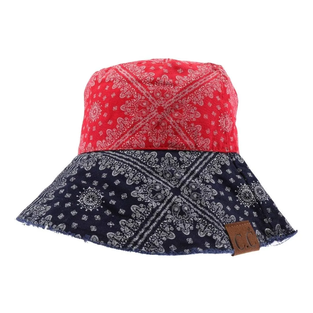 Paisley C.C Bucket Hat