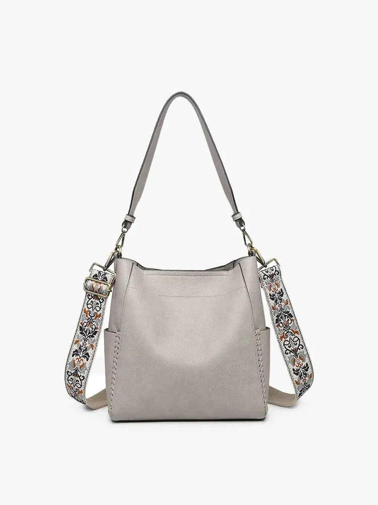Penny Bucket Bag (Grey)
