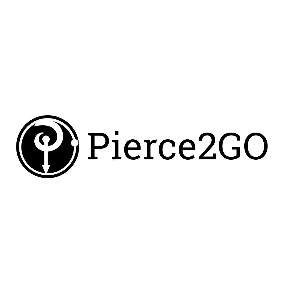 Pierce2GO 4 Pcs 16G 316L Stainless Steel Curved Spiked Snake Eye Bite Kit Eyebrow Ear Navel Tongue Belly Lip Ring Set 9/16" Barbell Body Piercing Jewelry