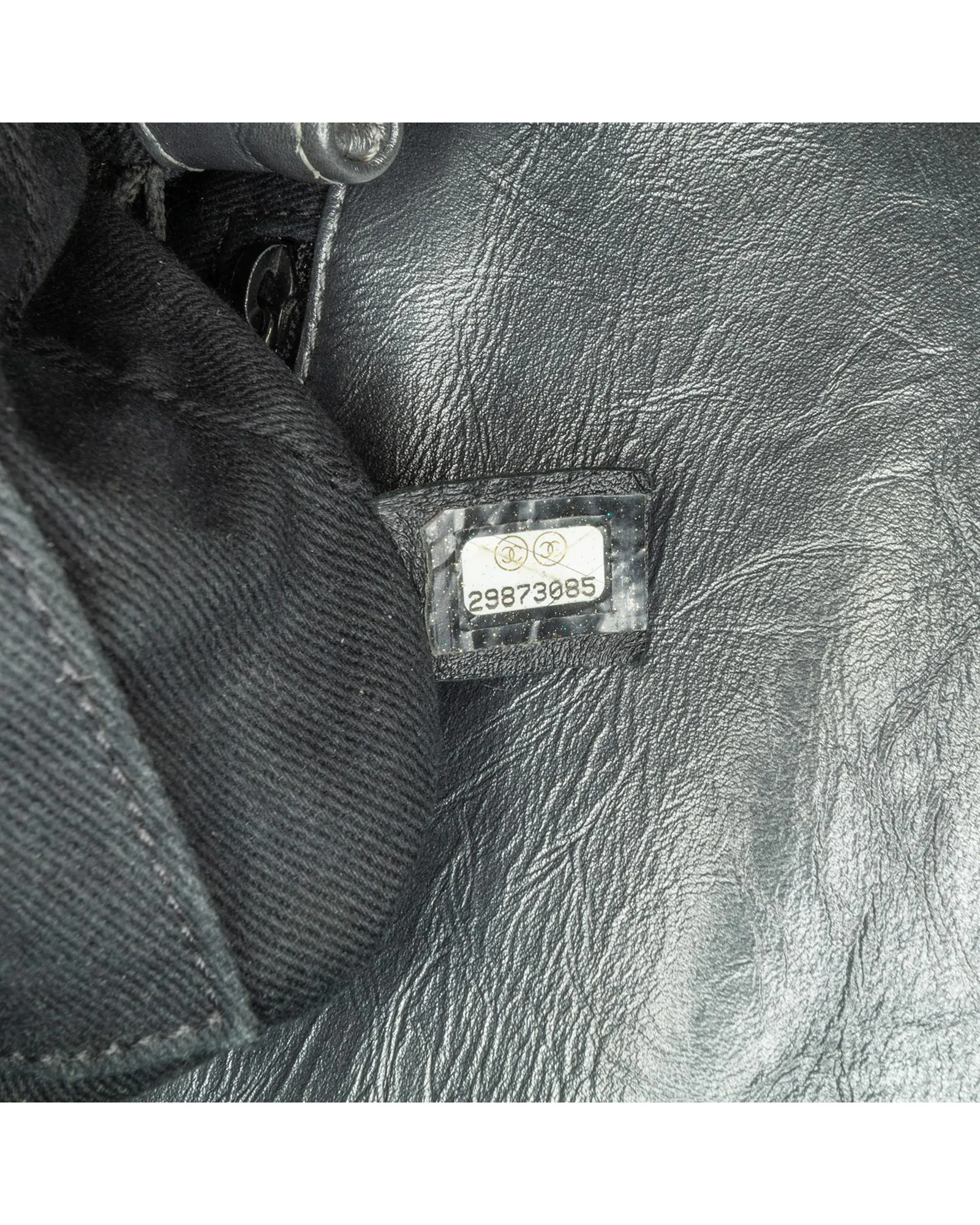 Quilted Leather Coco Satchel with Chain Strap and Turnlock Closure