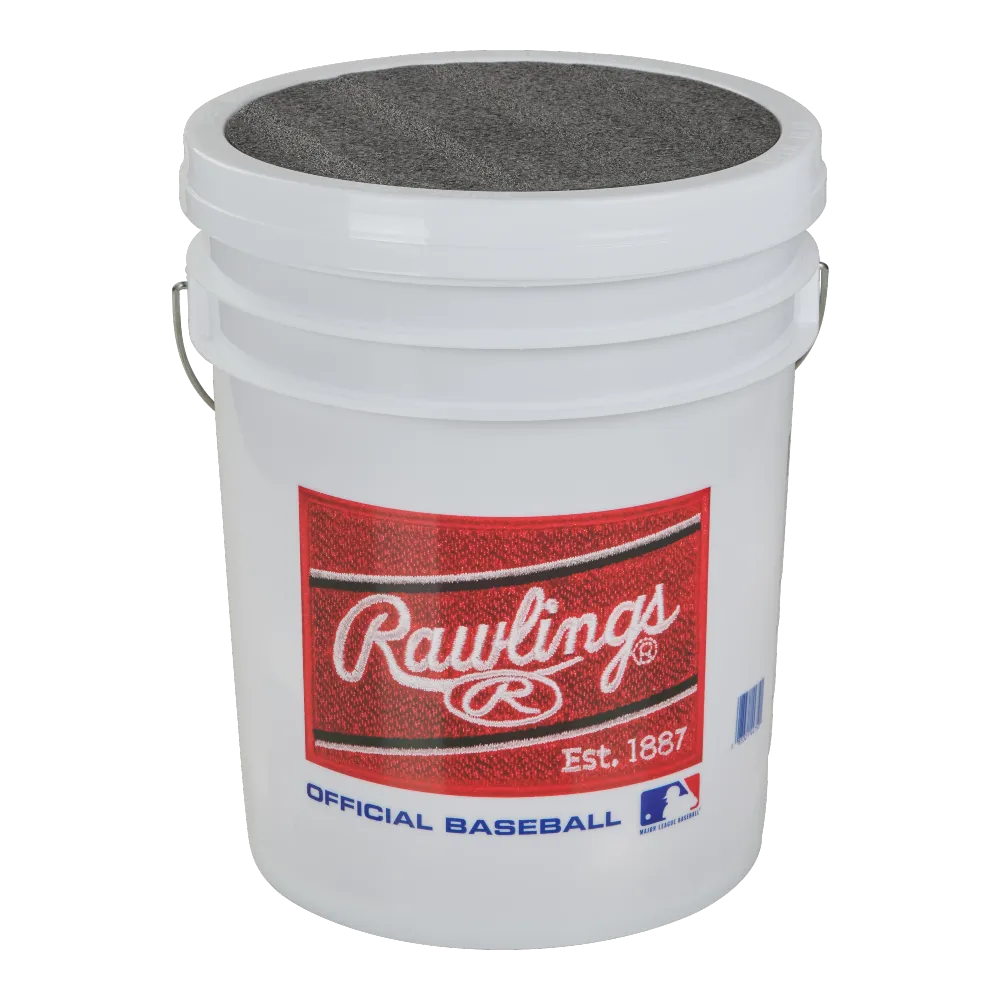 RawlIngs 24 ROLB1X Baseballs With Bucket