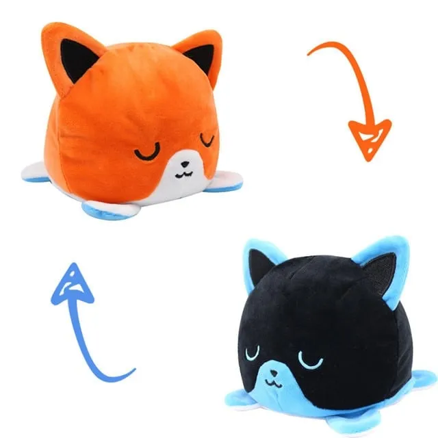 Reversible Cat Plush