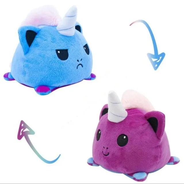 Reversible Cat Plush