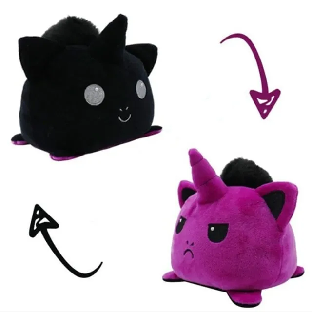 Reversible Cat Plush