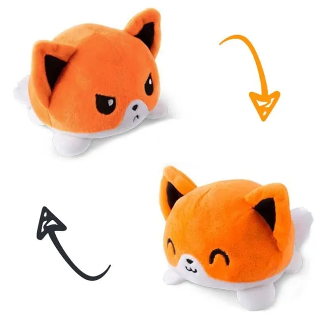 Reversible Cat Plush