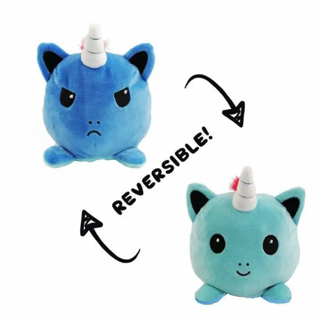 Reversible Cat Plush