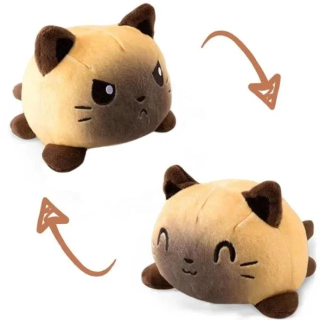 Reversible Cat Plush