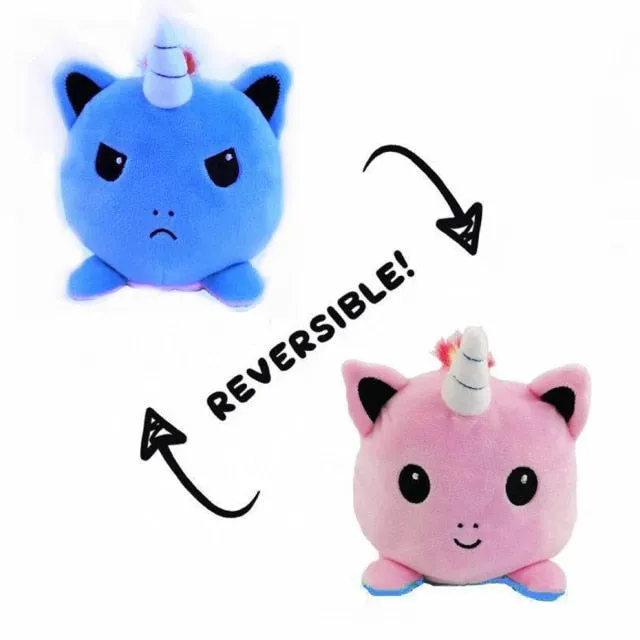 Reversible Cat Plush
