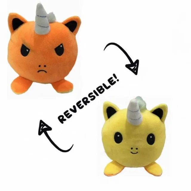 Reversible Cat Plush