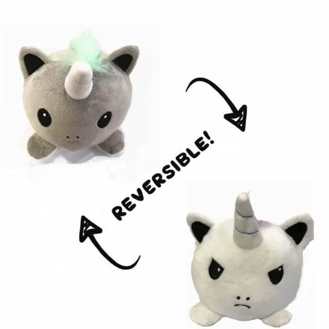 Reversible Cat Plush