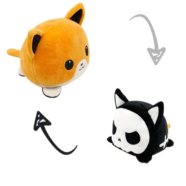 Reversible Cat Plush