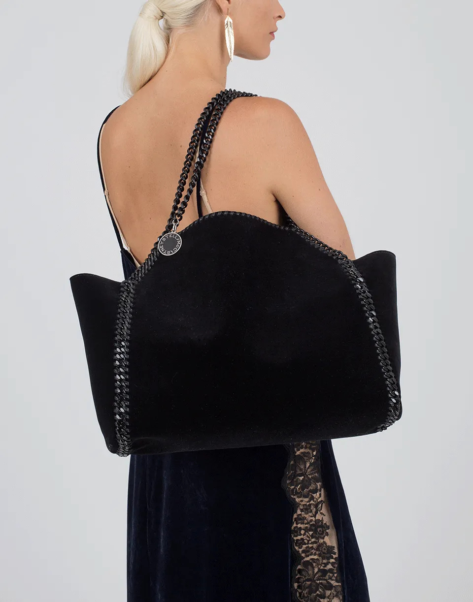 Reversible Falabella Velvet Tote