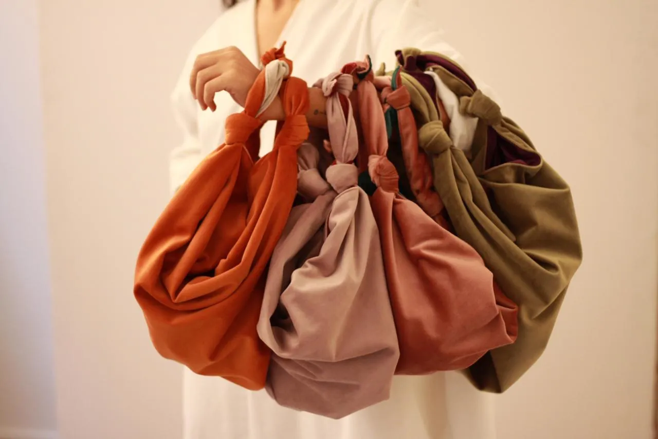 Reversible Velvet Bag