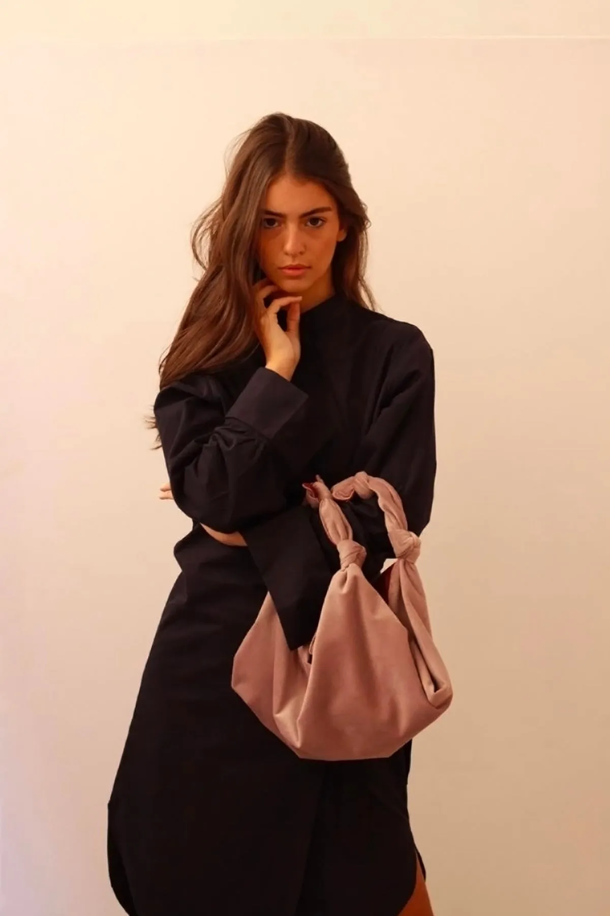 Reversible Velvet Bag