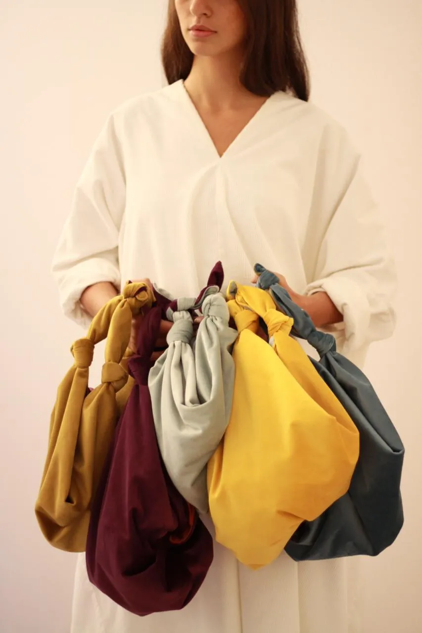 Reversible Velvet Bag