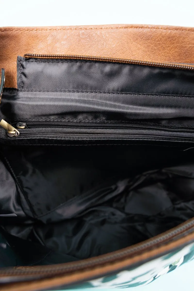 SALE! NGIL Deja Moo Faux Leather Haley Satchel Backpack