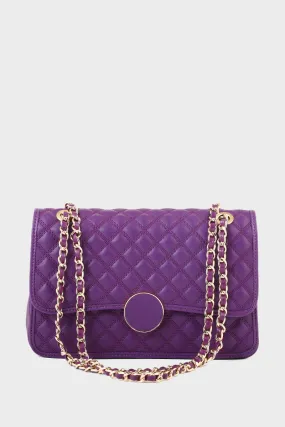 Satchel Shoulder Bags B15106-Purple