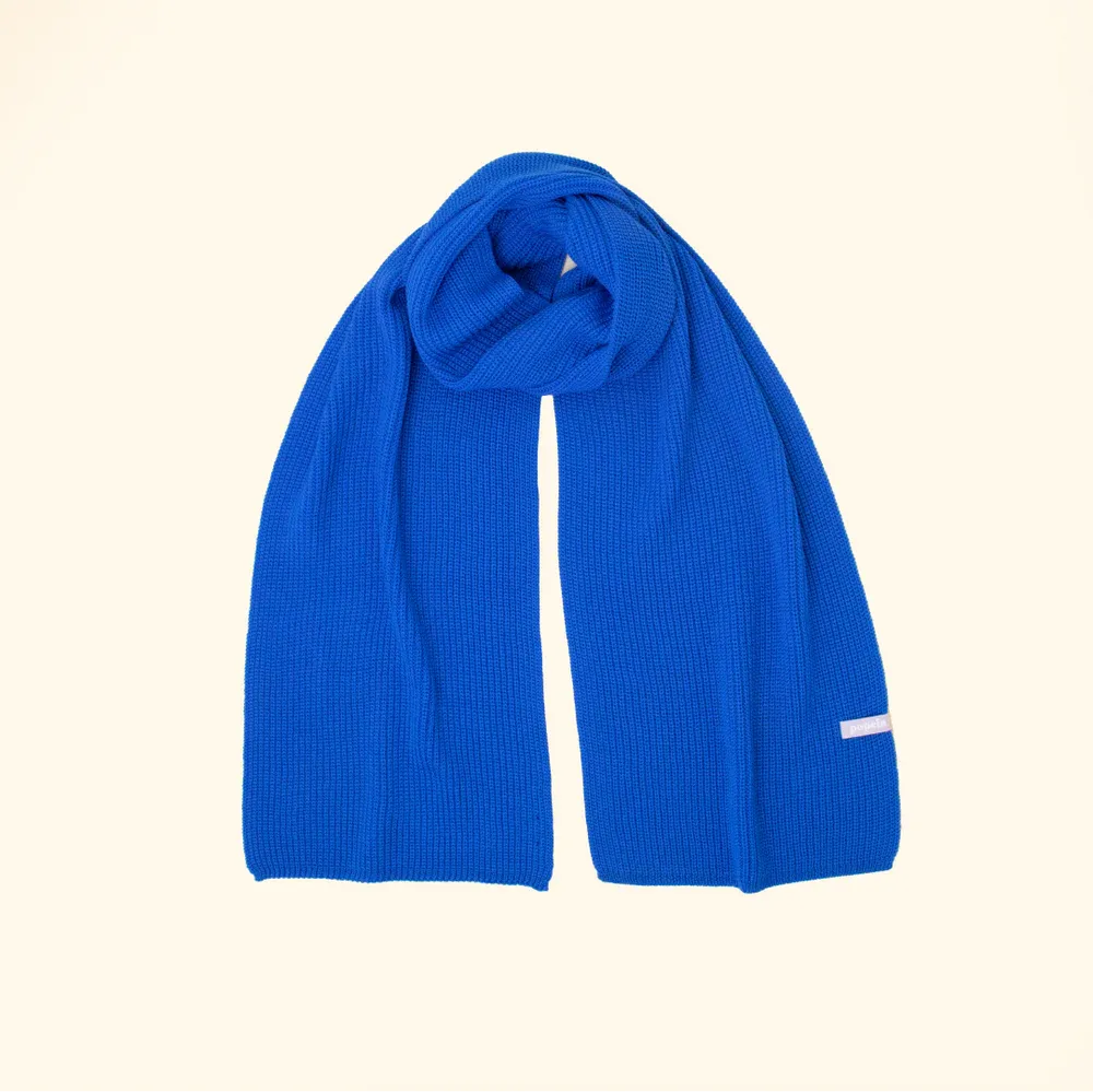Scarves made of Merino Wool - Night Blue