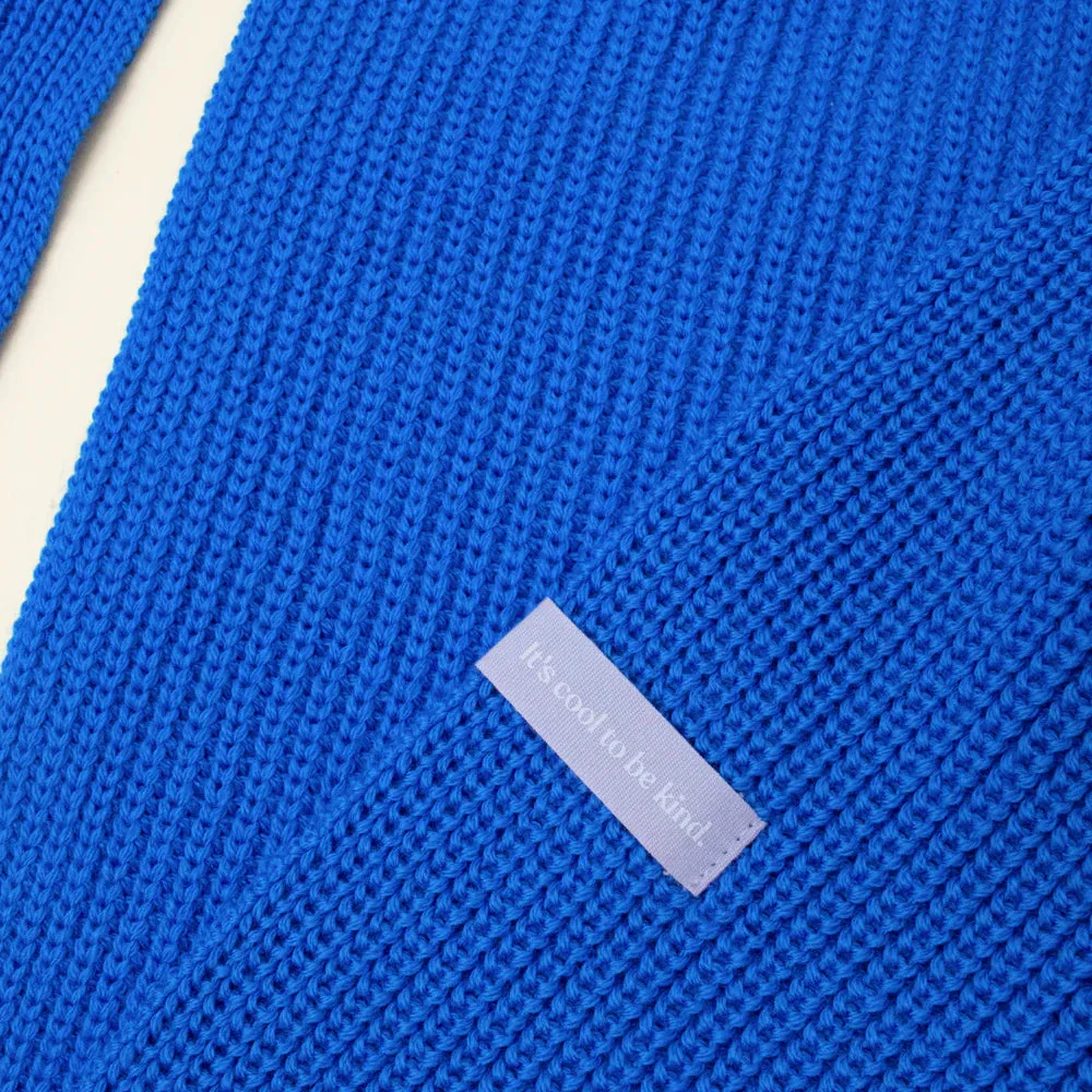 Scarves made of Merino Wool - Night Blue