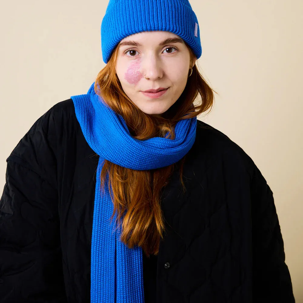 Scarves made of Merino Wool - Night Blue