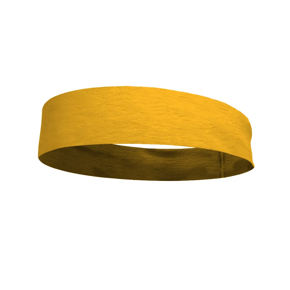 Solid Color 3" Flatback Wicking Headband