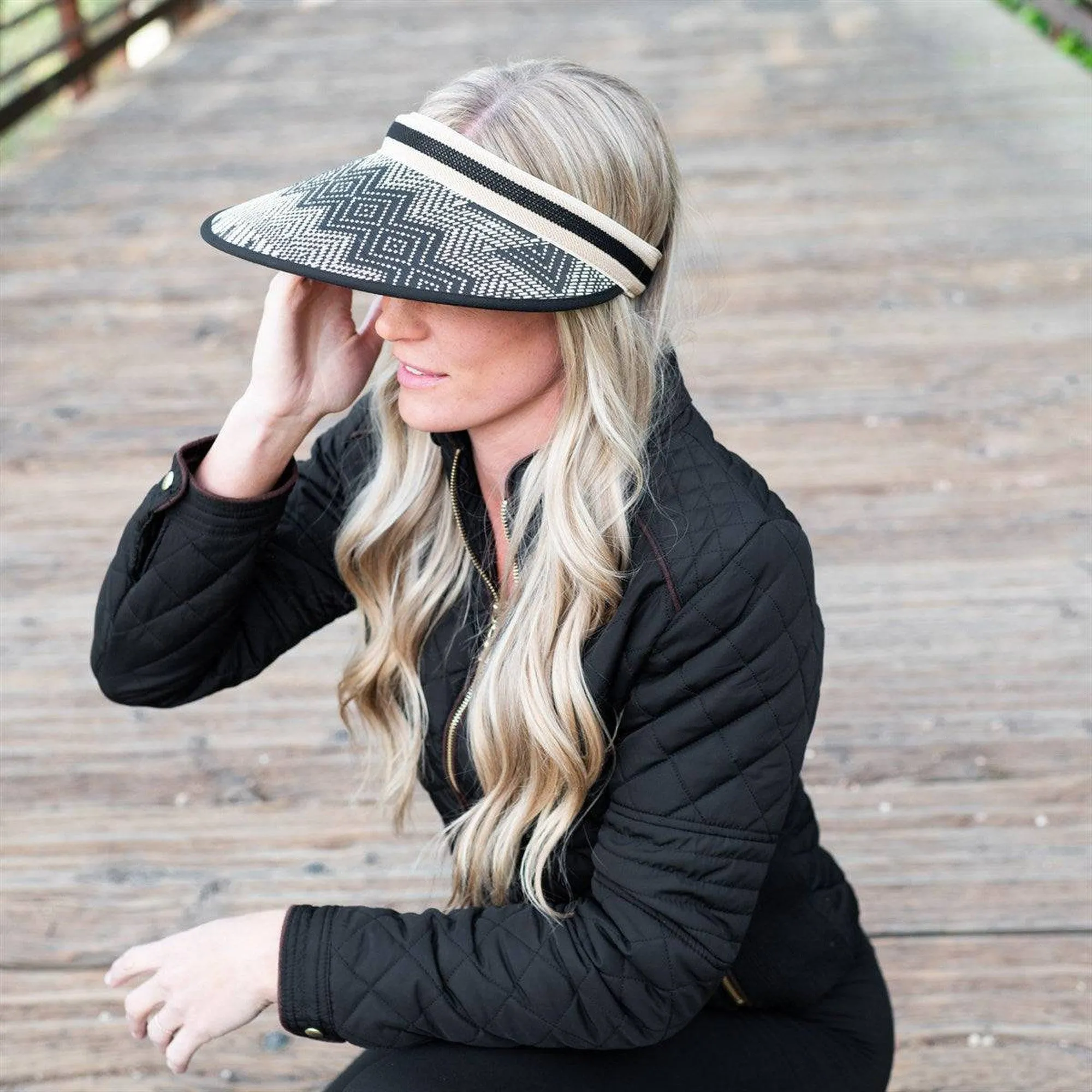 South Western Straw Visor