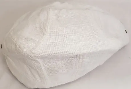 Wakefield -- Cotton/Poly Ivy Cap -- White
