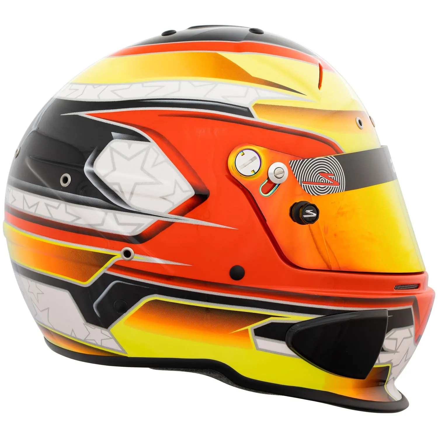 ZAMP RZ-70E custom painted helmet Fia 8859-2015 & Snell SA2020